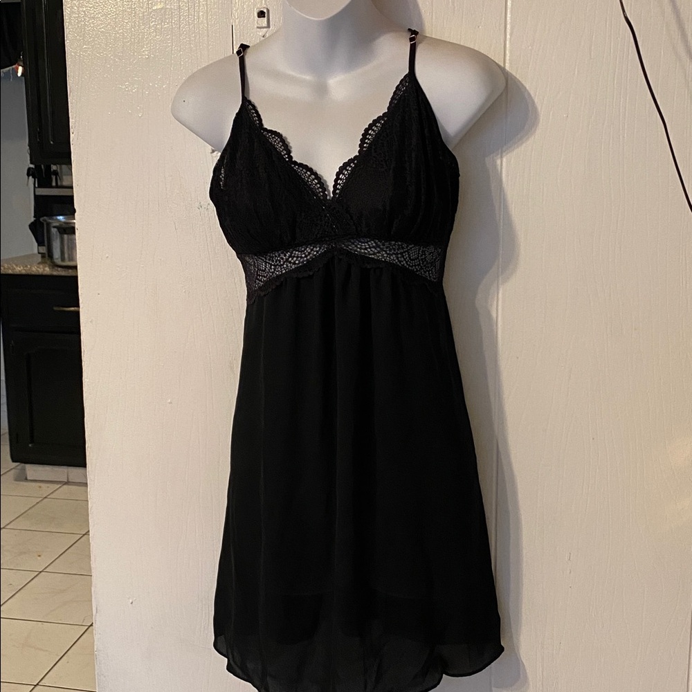 INC International Concepts Black Lace Intimates